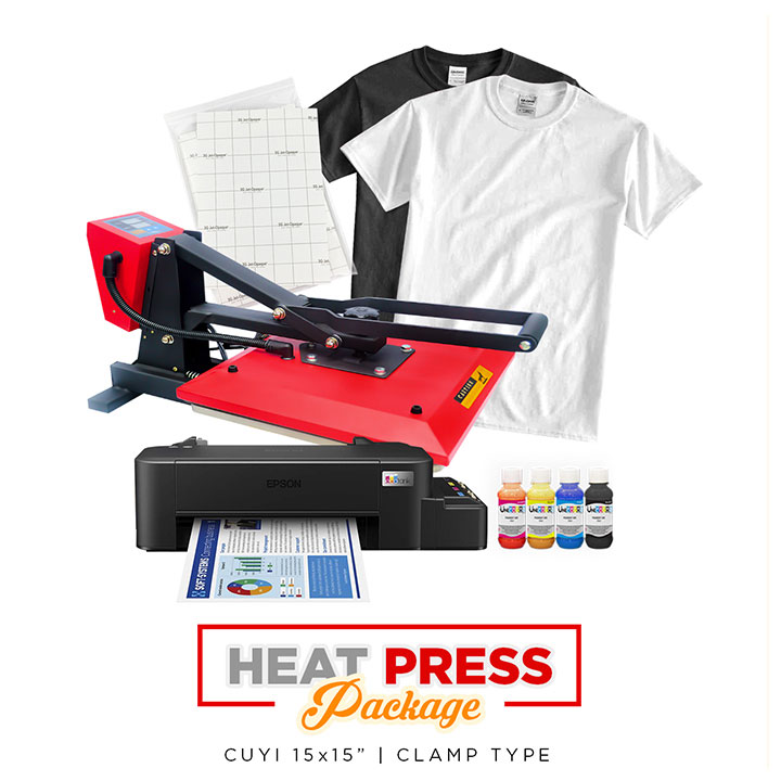 Cuyi Heat Press 15x15 Package - Uniprint