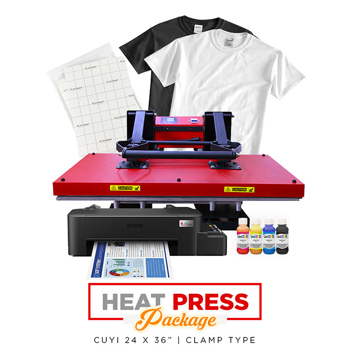 Cuyi Heat Press 24x36 Package - Uniprint